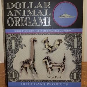 Dollar Animal Origami & 100 practice sheets new condition